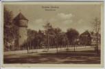 AK Bretten (Baden) Blick auf Simmelturm mit Haus 1910