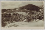 AK Foto Die Lausche im Zittauer Gebirge im Winter bei Waltersdorf (Großschönau) 1940
