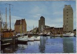 AK Foto Burgstaaken Hafen viele Boote Schiffe Insel Fehmarn 1960