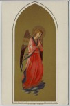 Künstler-AK Litho Beato Angelico Religion Engel betend 1910