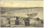 AK Ostseebad Grömitz in Holstein Strand mit Landungsbrücke 1912