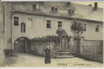 AK Würzburg Partie auf dem Käppele mit Mönch 1902
