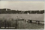 AK Foto Wörthsee Blick auf Walchstadt Boot Steg 1967