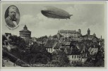 AK Landung der Graf Zeppelin LZ 127 in Nürnberg 1931