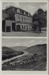 AK Weinort Graach an der Mosel Gasthaus zum Bahnhof 1937 RAR