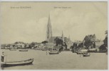 AK Gruss aus Schleswig Dom vom Kloster aus 1909