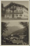 AK Ruhpolding Hausansicht Blick über Ort Oberbayern 1955