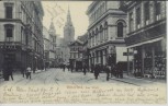 AK Elberfeld Am Wall Menschen Kirche Wuppertal 1904
