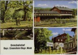 AK Mehrbild Bayerisch Eisenstein Bahnhof Grenze Bayr. Wald 1970