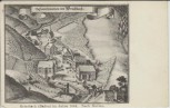 Künstler-AK Griesbach im Jahre 1644 nach Merian Bad Peterstal Renchtal Schwarzwald 1900 RAR