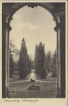 AK Meuselwitz Blick in den Schloßpark Heimatverein 1920