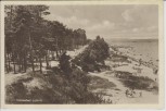 AK Ostseebad Lubmin Blick auf den Strand 1920