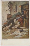 Künstler-AK Albin Tippmann Ein guter Griff 1.Weltkrieg 1916