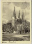 AK Göppingen Blick auf die Oberhofenkirche 1958