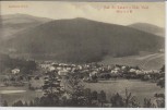 AK Bad Groß-Tabarz Ortsansicht mit Inselsberg Thüringer Wald 1910