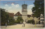 AK Wangen im Allgäu Ravensburger Tor mit Gegenbauerdenkmal 1917