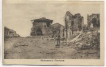AK Richecourt Pfarrhaus und zerstörte Häuser 1. Weltkrieg Meuse Lothringen Frankreich 1915