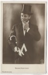 AK Foto Bruno Kastner Deutscher Schauspieler mit Zylinder rauchend 1920