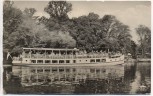 AK Foto Motorschiff Saaletal Bernburg 1957