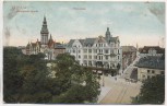 AK Leipzig Reformierte Kirche mit Promenade 1908