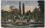 AK Bad Pyrmont Partie aus dem Palmengarten 1924