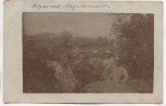 AK Foto Soldaten 1. WK in Bulgarisch-Mazedonien 1916