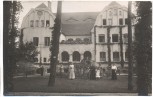 AK Foto Berlin Grunewald Hausansicht Villa mit Menschen 1913