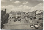 AK Foto Rumburk Rumburg Marktplatz mit Autos Tschechien 1940