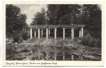VERKAUFT !!!   AK Foto Liegnitz Palmenhain Partie am heizbaren Teich Legnica Schlesien Polen 1936