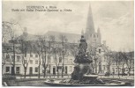 AK Uerdingen am Rhein Markt mit Kaiser Friedrich-Denkmal u. Kirche Feldpost 1917