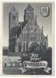 AK Prenzlau Festpostkarte anläßlich der 700 Jahrfeier Marienkirche 1934