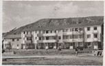 AK Foto Neu-Helgoland Helgoland Hausansicht Stempel MS Glückauf 1956