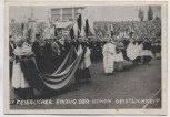 AK Nürnberg 70. Generalversammlung der Katholiken Feierlicher Einzug der hohen Geistlichkeit 1931