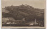 AK Augustusburg im Erzgebirge von Erdmannsdorf aus gesehen Bahnpost Chemnitz-Weipert 1932