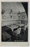 AK Hamburg Arkaden-Kajüte Gasthaus Innenansicht Alsterarkaden 1940