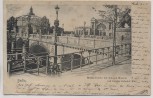 AK Berlin Moltke-Brücke mit Kolonial-Museum und Lehrter Bahnhof 1903