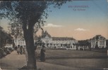 AK Bad Oeynhausen Kgl. Kurhaus mit Menschen 1913