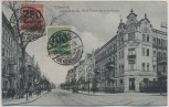 VERKAUFT !!!   AK Berlin Köpenick Bahnhofstraße Ecke Kaiser Wilhelm-Straße mit Destillation Inflation 1923 RAR