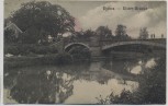 VERKAUFT !!!   AK Eythra Elster-Brücke b. Zwenckau Bahnpost 1910 RAR