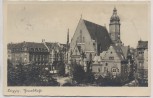AK Foto Leipzig Thomaskirche Bahnpost 1940