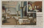 AK Litho Hamburg Altona Hotel Kaiserhof Speisesaal gegenüber Hauptbahnhof 1909 RAR