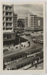 AK Foto Berlin Alexanderplatz Strassenbahn Autos 1952