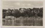 AK Foto Berlin Wannsee Pavillon am Stölpchensee 1950