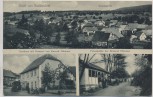 AK Gruß aus Rudendorf Totalansicht Gasthaus mit Brauerei Hümmer Felsenkeller b. Ebelsbach Landpoststempel Eltmann Land 1910 RAR