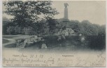 AK Husum Kriegerdenkmal 1902