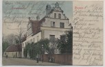 AK Husum Schlossstrasse Haus mit Menschen 1905