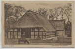AK Husum Ostenfelder Bauernhaus mit Rind Bahnpost 1926