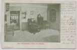 AK Husum Das Ostenfelder Haus Innenansicht 1905