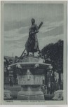 AK Husum Asmussen Woldsen-Denkmal Brunnen mit Kinder 1910