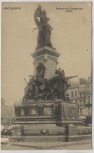 AK Saint-Quentin Denkmal der Belagerung Aisne Frankreich 1.WK Feldpost 1916